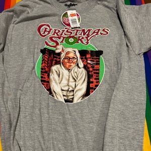 NWT A Christmas story Tshirt L